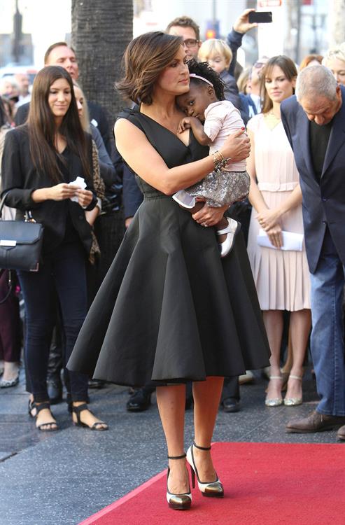 Mariska Hargitay Honored With Star On The Hollywood Walk Of Fame - Hollywood, Nov. 8, 2013 