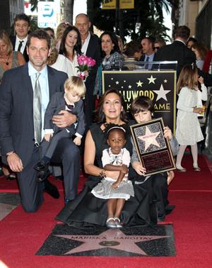 Mariska Hargitay Honored With Star On The Hollywood Walk Of Fame - Hollywood, Nov. 8, 2013 