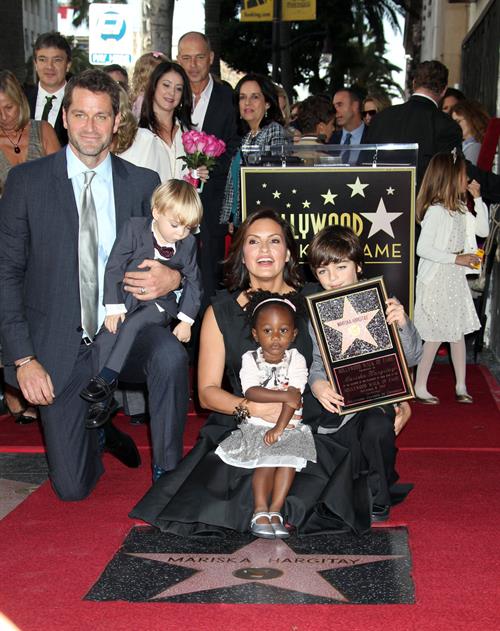Mariska Hargitay Honored With Star On The Hollywood Walk Of Fame - Hollywood, Nov. 8, 2013 