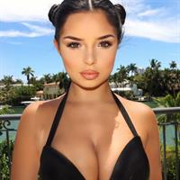 Demi Rose Mawby in a bikini