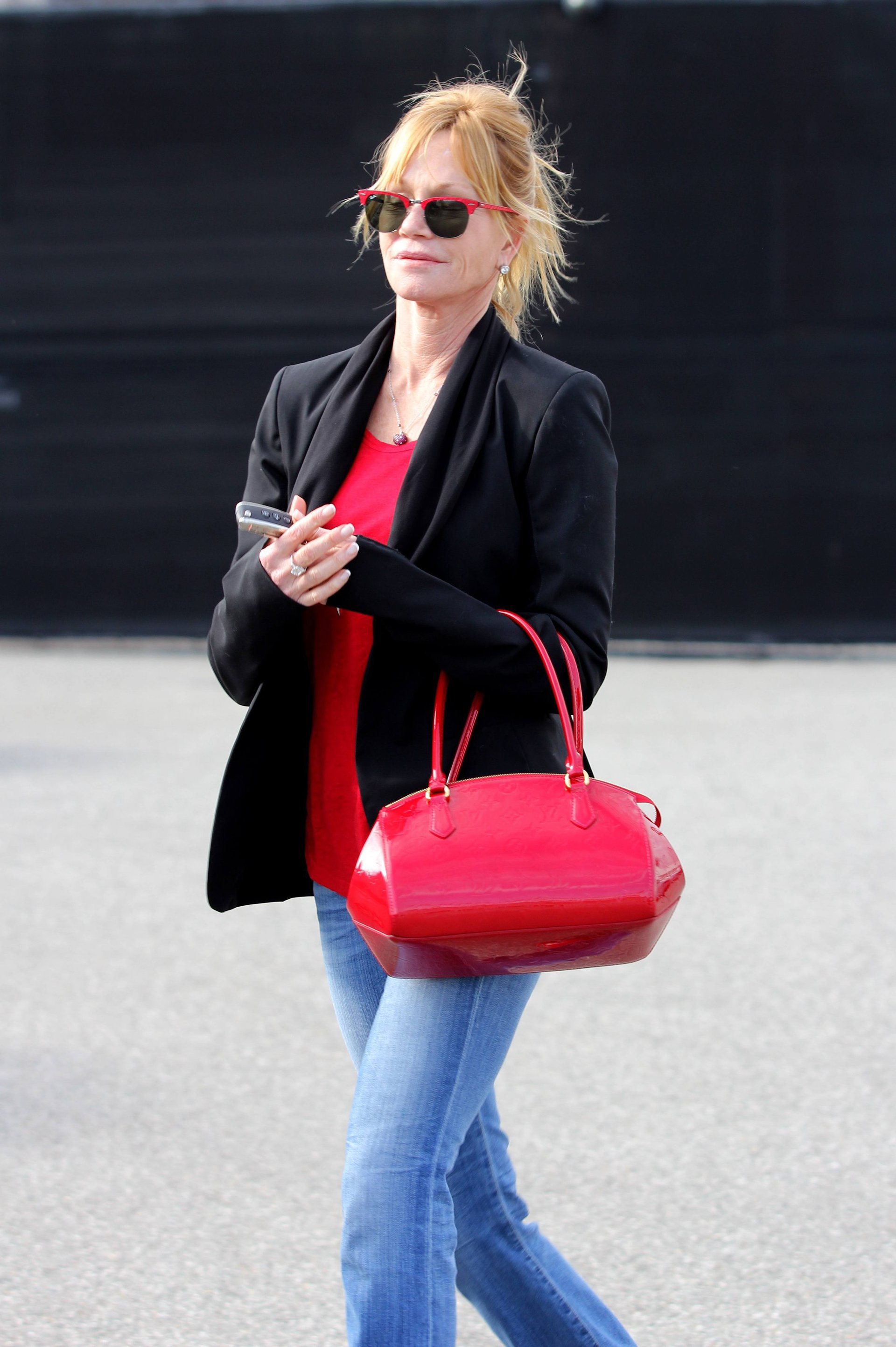 Melanie Griffith Leaving Mafield store in West Hollywood (May 8, 2013) 