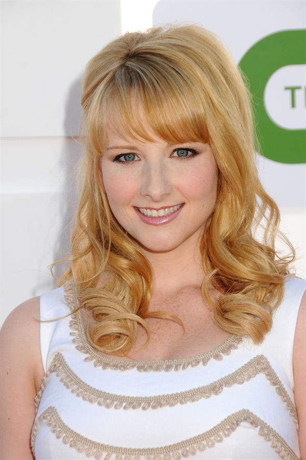 Melissa Rauch arrives at the 2012 TCA Summer Tour - CBS, Showtime And The CW Party at 9900 Wilshire Blvd on July 29, 2012 in Beverly Hills, California