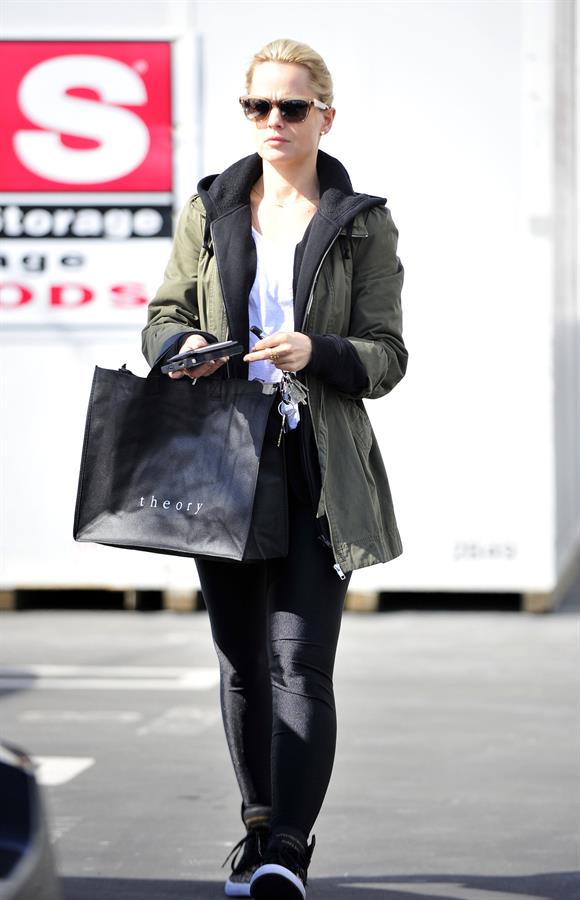 Mena Suvari - Out and about in Beverly Hills on February 21, 2013