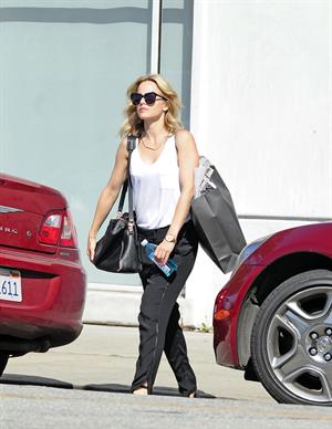 Mena Suvari running some errands in West Hollywood on May 28, 2013