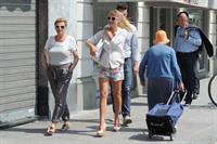 Michelle Hunziker out in Milani August 30, 2013 