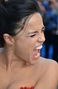 Michelle Rodriguez at the Fast and Furious 6 premiere, London - May 7, 2013 