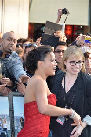 Michelle Rodriguez at the Fast and Furious 6 premiere, London - May 7, 2013 