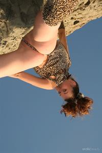 Firebird A in  Having Fun  for Erotic Beauty - Firebird A bares her gorgeous physique as she playfully poses outdoors.