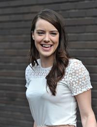 Michelle Ryan - Arriving at ITV Studios - August 21, 2012