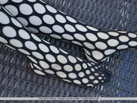 Tracy Bie in  Paradise 1  for The Life Erotic - Fishnet lingerie gives Tracy Bie perfect access to her heated pussy