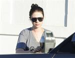 Michelle Trachtenberg shopping in Beverly Hills 9/12/13