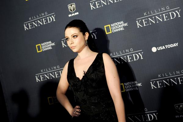 Michelle Trachtenberg “Killing Kennedy” Premiere in Washington D.C, October 28, 2013 