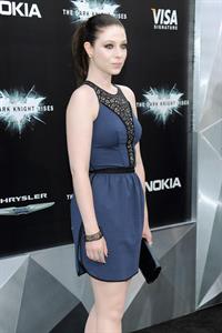 Michelle Trachtenberg - The Dark Knight Rises premiere in New York - July 16, 2012
