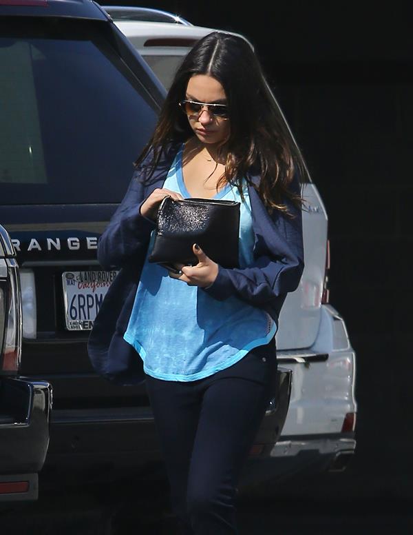 Mila Kunis out and about in Beverly Hills 2/18/13 