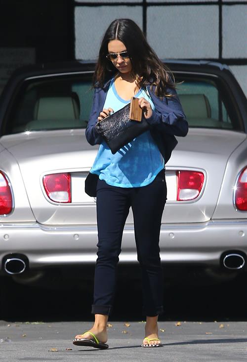 Mila Kunis out and about in Beverly Hills 2/18/13 