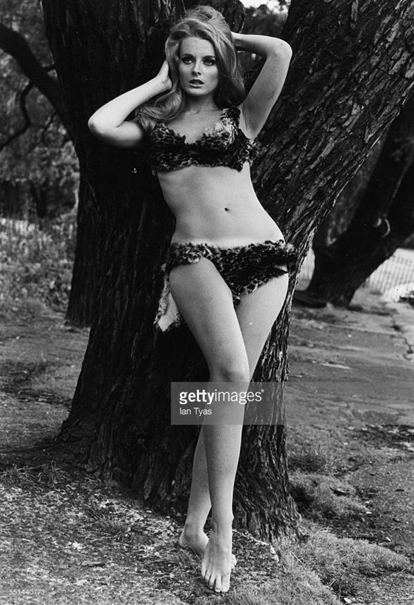 Celeste Yarnall in a bikini