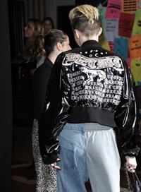 Miley Cyrus Attends the Myspace relaunch at The El Rey Theater in Los Angeles on June 12, 2013