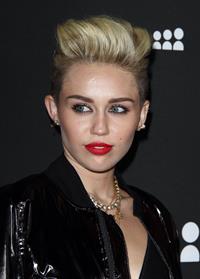 Miley Cyrus Attends the Myspace relaunch at The El Rey Theater in Los Angeles on June 12, 2013