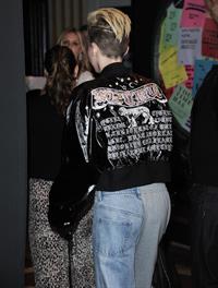 Miley Cyrus Attends the Myspace relaunch at The El Rey Theater in Los Angeles on June 12, 2013