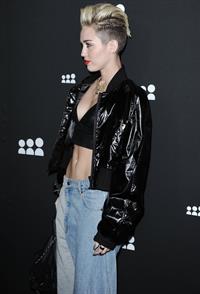 Miley Cyrus Attends the Myspace relaunch at The El Rey Theater in Los Angeles on June 12, 2013