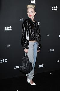 Miley Cyrus Attends the Myspace relaunch at The El Rey Theater in Los Angeles on June 12, 2013