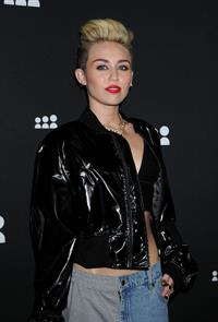 Miley Cyrus Attends the Myspace relaunch at The El Rey Theater in Los Angeles on June 12, 2013