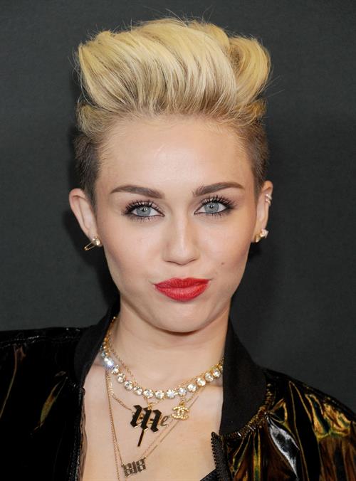 Miley Cyrus Attends the Myspace relaunch at The El Rey Theater in Los Angeles on June 12, 2013