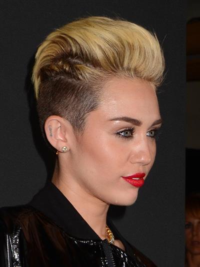 Miley Cyrus Attends the Myspace relaunch at The El Rey Theater in Los Angeles on June 12, 2013
