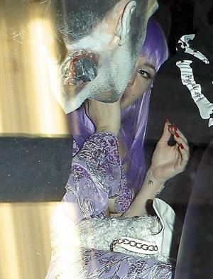 Miley Cyrus – Halloween Party candids in LA 10/31/13  