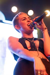Miley Cyrus Borgore's Christmas Creampies Concert in Hollywood 12/8/12 
