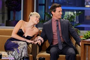 Miley Cyrus on The Tonight Show with Jay Leno 10/12/12 