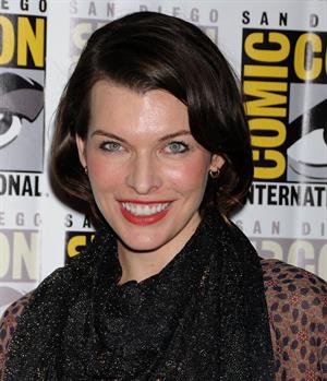 Milla Jovovich -  Resident Evil: Retribution  Press Room at Comic-Con 2012 in San Diego (July 13, 2012)