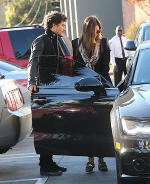 Miranda kerr outside a spa in LA on January 4th 2013  