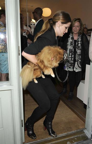 Mischa Barton at the opening of her new store  MISCHA BARTON  in SHOREDITCH, East London on August 8, 2012
