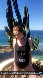 Larsen Thompson in a bikini