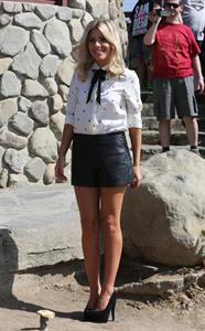 Mollie King Photo shoot in the Hollywood Hills October 4, 2012 