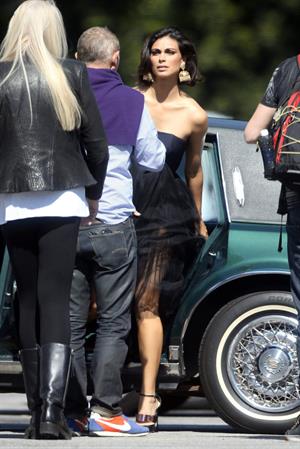 Morena Baccarin Poses for a photoshoot in LA February 17-2013 