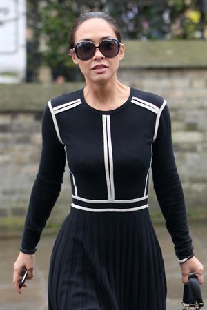 Myleene Klass in London on March 1, 2013