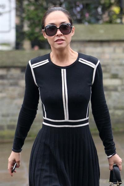Myleene Klass in London on March 1, 2013