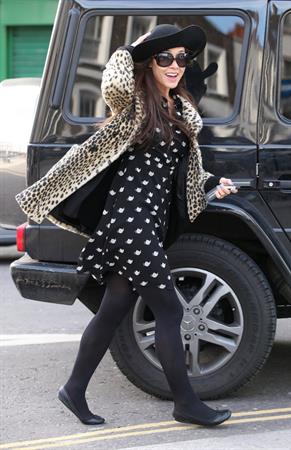 Myleene Klass London, March 12, 2013 