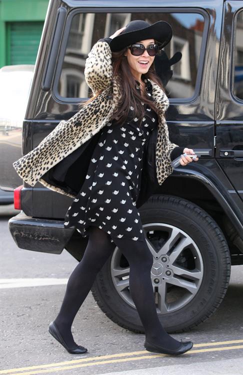 Myleene Klass London, March 12, 2013 