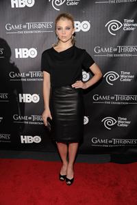 Natalie Dormer  Game Of Thrones  The Exhibition New York Opening -- Mar. 27, 2013 