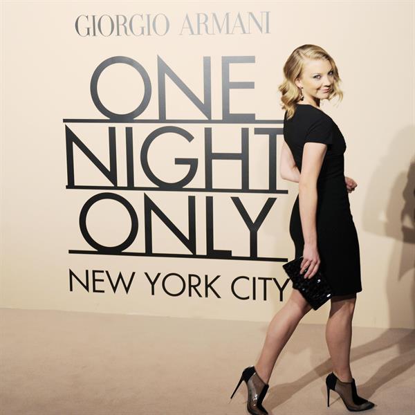 Natalie Dormer Armani - One Night Only New York -- Oct. 24, 2013 