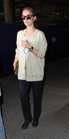 Natalie Portman arrives at LAX Airport - May 30, 2013 