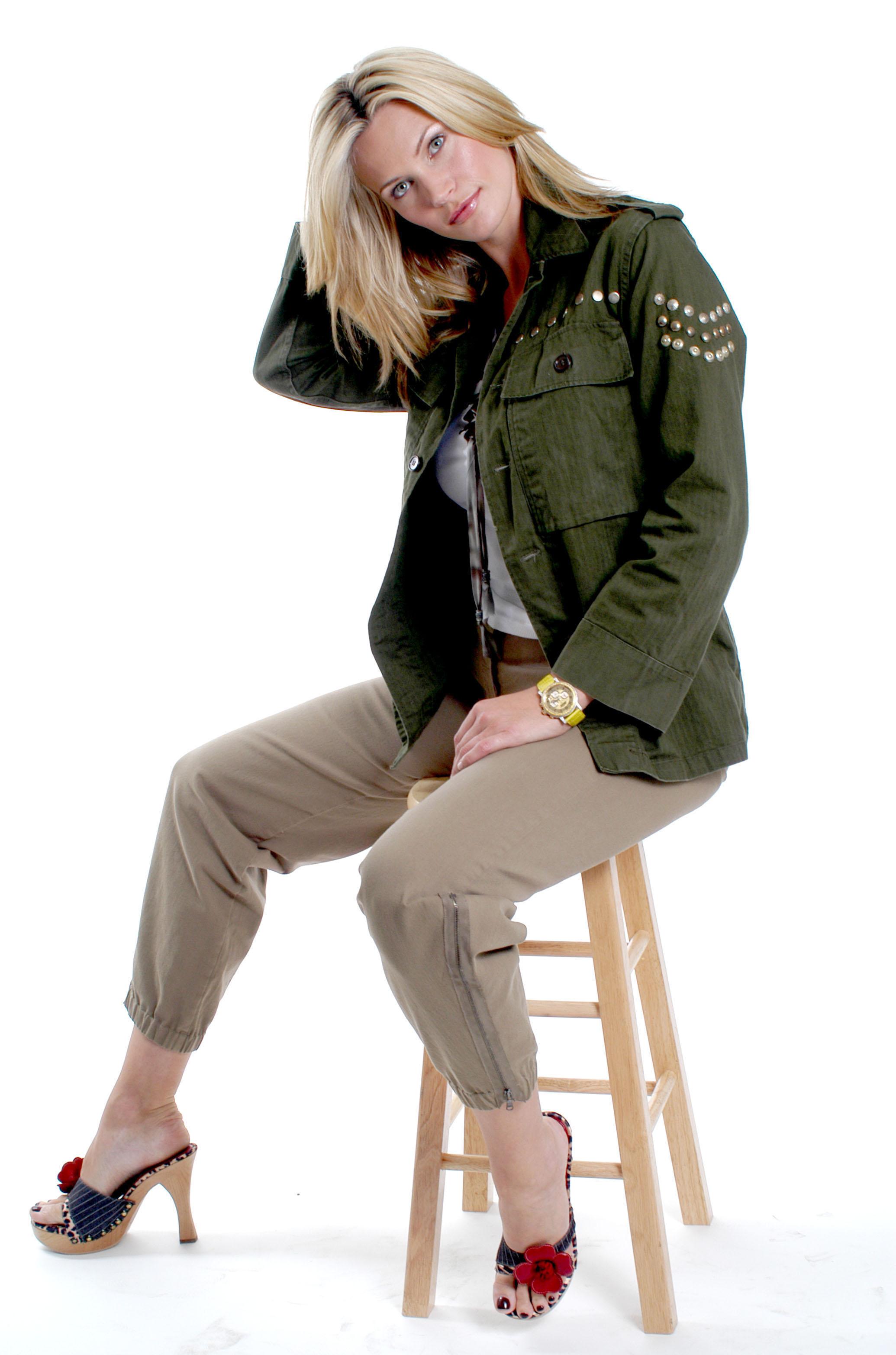 Natasha Henstridge - Araldo Di Crollalanza Photoshoot 