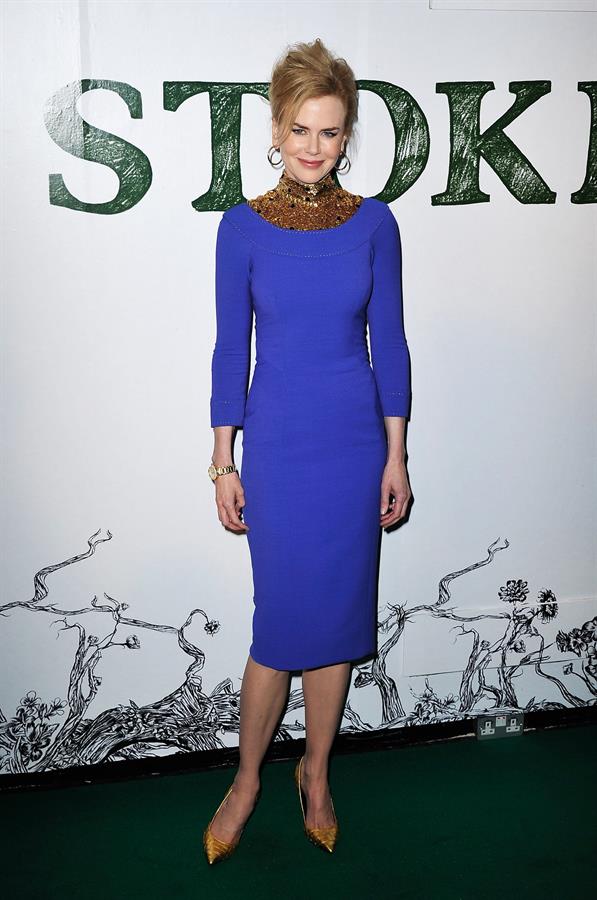 Nicole Kidman 'Stoker' screening in London 2/17/13 
