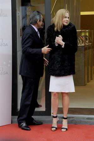 Nicole Kidman Omega Ladymatic promotional press conference in Vienna, Austria -- Mar. 24, 2013 