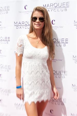 Nina Agdal - Season opening of the Marquee Dayclub in Las Vegas - April 6, 2013 