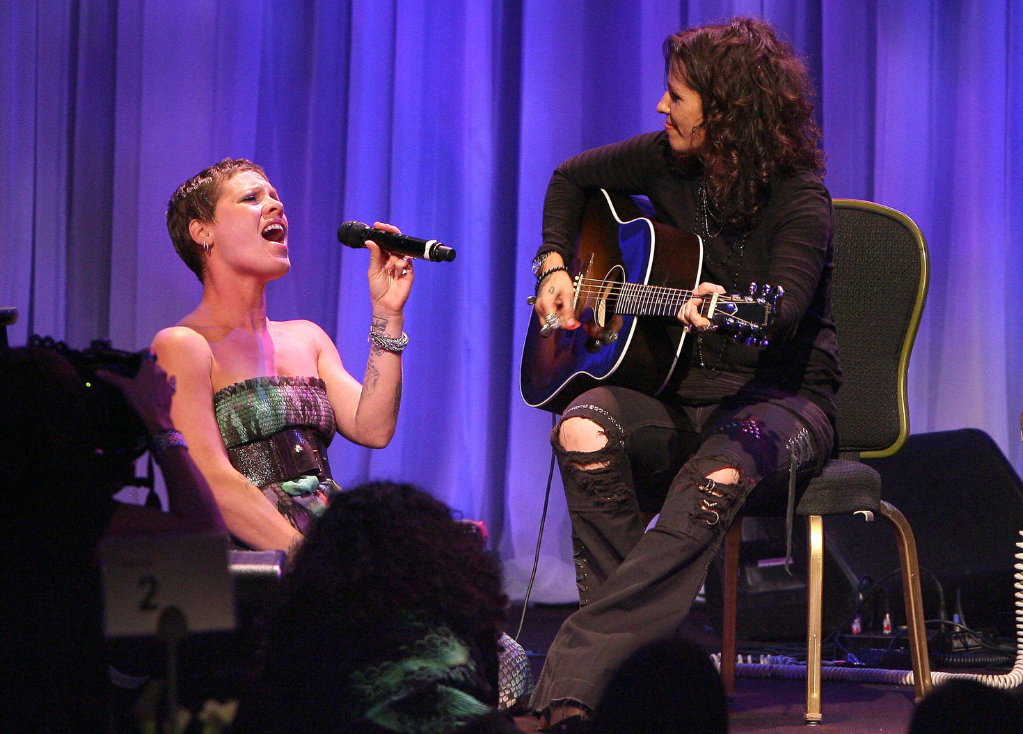 Alecia Moore (Pink) LA Gay Lesbian Centers an Evening With Women on May 1, 2010