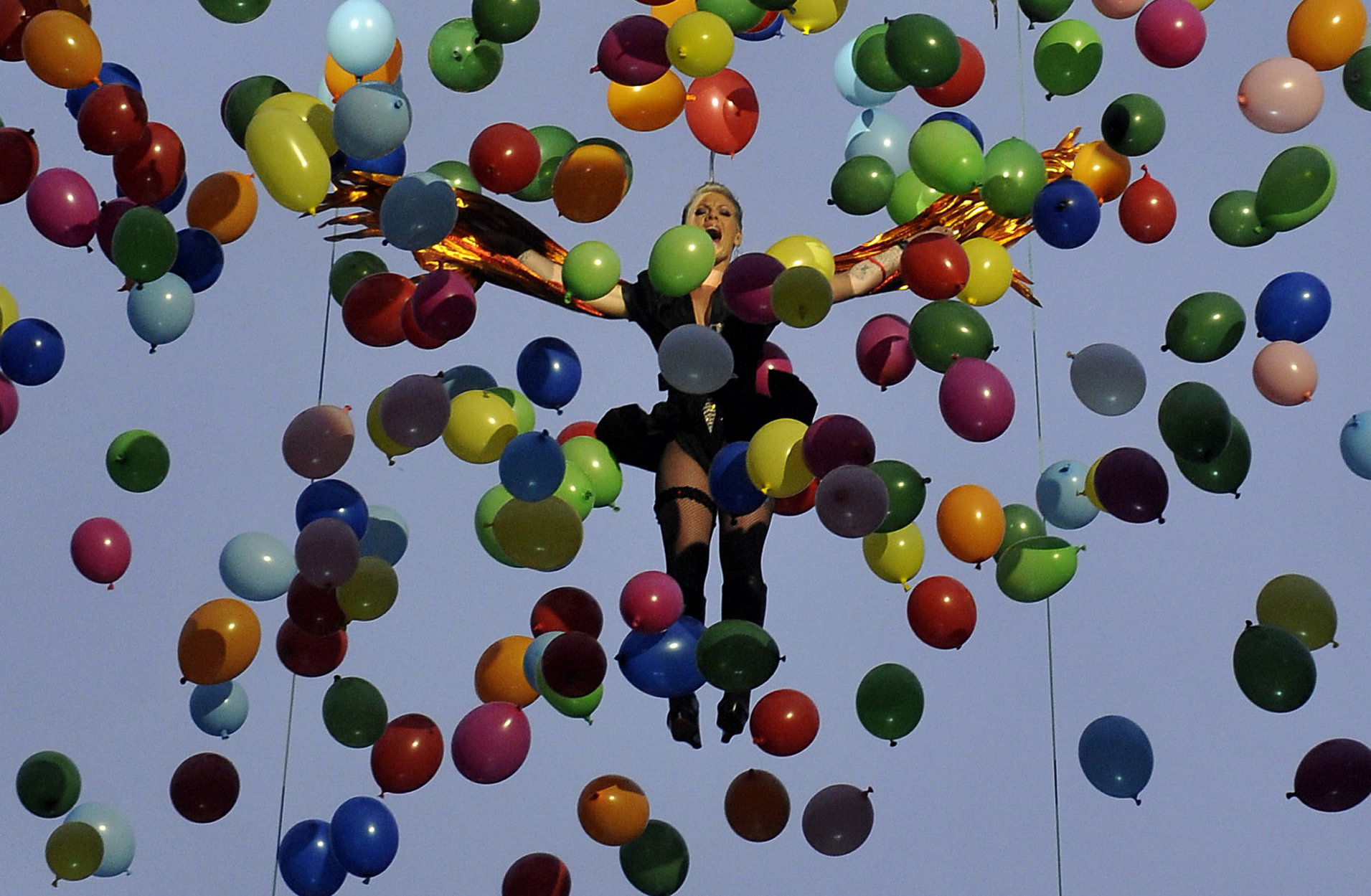 Alecia Moore (Pink) RheinEnergieStadion in Cologne on May 29, 2010